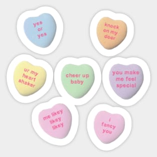 TWICE Candy Hearts Sticker